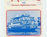 Capt Anderson II Dinner &amp; Dance Brochure Clearwater Beach Marina Florida... - £9.34 GBP