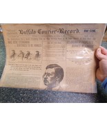 November 20 1897 Buffalo Courier Record Newspaper Female Hanging London ... - $67.65 CAD