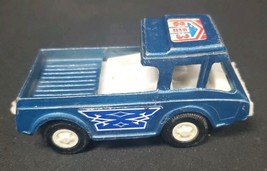 Tootsie Toy Blue Rescue Pick Up Truck 1970&#39;s Era Chicago IL U.S.A. 1:64 ... - $5.95
