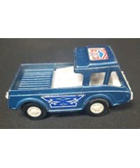 Tootsie Toy Blue Rescue Pick Up Truck 1970&#39;s Era Chicago IL U.S.A. 1:64 ... - $108.47 MXN