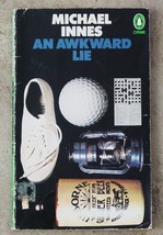 Michael Innes-Sir John Appleby AN AWKWARD LIE Vintage 1971 Mystery SC - $5.00