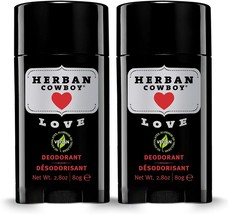 Herban Cowboy Love For Her Deodorant, Pack of 2 - £31.31 GBP