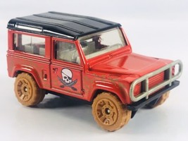 2006 Matchbox Land Rover 90 Red 360 Pop Up Pirate Island Loose Approx. 2.5&quot; - £13.17 GBP