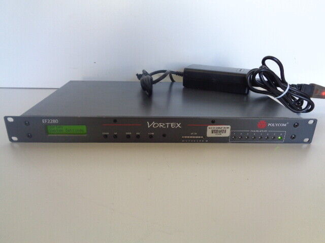 Polycom Vortex EF2280 8 Channel Telecom Conference System Matrix Mixer w... - $42.74