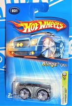 Hot Wheels 2005 First Editions BLINGS #31 Chrysler 300C Mtflk Gray w/ BLINGs - £3.13 GBP