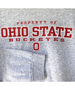Ohio State Long Sleeve T Shirt Gray Property Of Mens LARGE Buckeyes 90s ... - £32.62 GBP