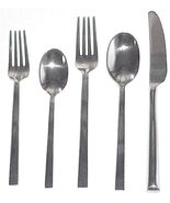 Lenox Angle 20 Piece Flatware Set 18/10 Stainless Service for 4 Contempo... - $68.21