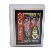 VINTAGE TOPPS 1970&#39;s WACKY PACKAGES STICKER COVER GHOUL UGLY SWAMP SLIME - $9.50