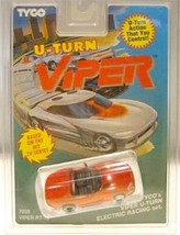 1994 Tyco Ho Slot Car Red Dodge Viper RT/10 U-Turn Rarely Seen! #7033 Sealed! A+ - £25.88 GBP