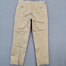 Dockers Men Pants Size 36 Tan Khaki Classic Preppy Pleats Cotton Straigh... - $11.48