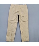 Dockers Men Pants Size 36 Tan Khaki Classic Preppy Pleats Cotton Straigh... - £9.00 GBP