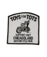 Toys For Tots Support Unit Chicagoland Motorcycle Run Biker Patch New NOS - £4.31 GBP