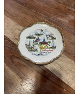 Vintage Brinn&#39;s MARYLAND Collector&#39;s Plate Porcelain Scalloped Edge Japa... - €16,36 EUR