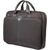 Mobile Edge Black Select Nylon Laptop Briefcase 16 Inch PC and 17 Inch Compatibl - £59.31 GBP