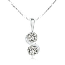 Authenticity Guarantee

ANGARA 0.76 Ctw 2 Stone Diamond Swirl Pendant Necklac... - £1,225.32 GBP+