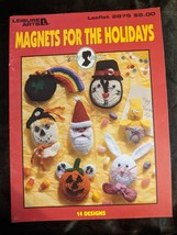 Magnets for the Holidays - 14 Designs Leisure Arts Leaflet 2875 - $8.90