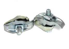 LOT OF 2 NEW OZ GEDNEY 1 SC STAINLESS PC BEAM CLAMPS, 1&quot; OPENING, 1/2&quot; B... - £9.35 GBP