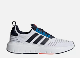 Adidas Mens Swift Run 23 Comfort Daily Casual Sneaker White Navy Red New W/Box - £50.79 GBP
