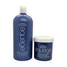 Aquage SeaExtend Straightening Shampoo 33.8 Oz &amp; Conditioner 16 Oz Set - £39.57 GBP