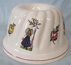 Ceramiques Elchinger Villeroy &amp; Boch Faienciers en Alsace Hansi Bundt Pa... - £35.02 GBP