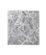 Set of Two 84&quot;  Silver Floral Embroidered Window Panels - $3,611.93 MXN