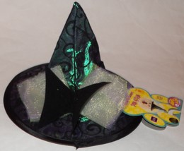 NWT Dog Witch Hat Halloween Costume Accessory Rubie&#39;s Sizes S/M or M/L Pet - $10.16