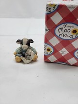 Mary&#39;s Moo Moos Some Bunny Loves Moo Cow Boy With Bunny Rabbit w/ Box - £14.17 GBP