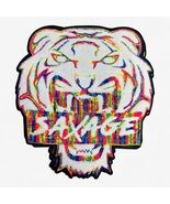 Lot of 12 New Embroidered Iron-on Neon Roaring Tiger SAXAGE Large Patches - $27.79 CAD