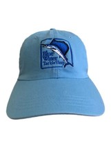 VINTAGE Blue Water Tackle Shop Fishing Cap Hat Hilton Head Island Strapback NOS - £23.33 GBP