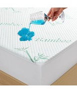 The Imbloo Queen Size Waterproof Mattress Protector Mattress Cover Featu... - $50.94