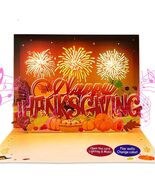 3D Pop Up Card with Light and Music - Thanksgiving, Fall, Birthday, Than... - $34.97 CAD