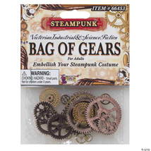 Steampunk bag of gears - $538.91 MXN