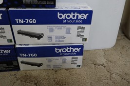 5 Virgin Genuine Empty Brother TN730 Intro Toner Cartridges TN-760 TN-730 - $49.45