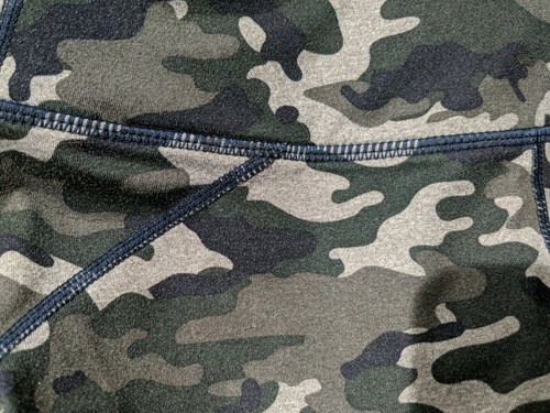 Fabletics POWERHOLD Camouflage Leggings Cropped Size XS Excellent Condition Item image 7
