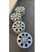 GMC Set Chrome Sierra OEM DENALI Wheels Rims Stock 2500 3500 8X180 - $835.56