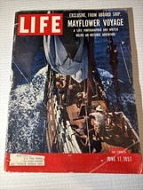Life Magazine / June 17, 1957 / Mayflower Voyage/ Great Color Stories Ca... - $12.99