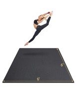 Large Yoga Mat 6&#39;X6&#39;X7Mm, Thick Workout Mats For Home Gym Flooring, Extr... - £125.37 GBP