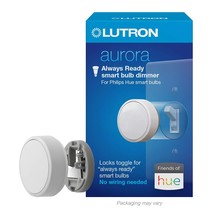 Lutron Aurora Smart Bulb Dimmer Switch | for Philips Hue Smart Bulbs | Z3-1BRL-W - $73.99