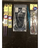 Bundle Susan Bates Quicksilver Circular 24” US Size 2 + BOYE Knitting Ne... - $244.84 MXN