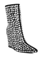 Trend Titan Diamante Slim Wedge Heel Boots - €119,98 EUR
