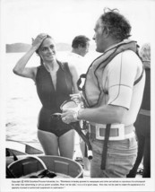 The Deep rare original 8x10 photo director Peter Yates Jacqueline Bisset on boat - £19.60 GBP