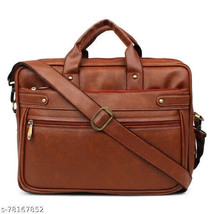 Unisex Collection Leatherette 15.6 inch Laptop Messenger Bag Men Indian - £57.94 GBP