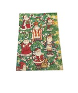 Vintage Current Christmas Santa around the World Paper Advent Calendar 1991 - $186.07 MXN