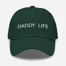 Cap Daddy Life,Hat Dad Structured Twill Cap gift new gift daddy life best gift  - £26.17 GBP