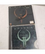 Quake Episode 1 shareware &amp; Quake II set PC computer video game cd-rom - $237.66 MXN