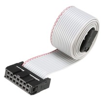 uxcell IDC Gray Wire Flat Ribbon Cable 14 Pins 48cm Length 2.54mm Pitch ... - £11.98 GBP