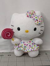 Ty Sanrio Hello Kitty Lollipop White 2013 Stuffed Animal Toy - £7.43 GBP