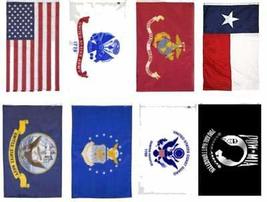 Wholesale Lot 2x3 USA + 5 Branches Military + Pow Mia + Texas Flag Set - £37.67 GBP