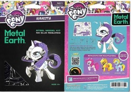 My Little Pony Rarity Figure Metal Earth 3D Laser Cut Steel Model Kit NE... - £8.17 GBP