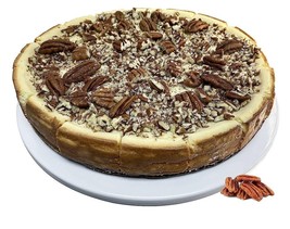 Andy Anand Delicious Gluten Free &amp; Sugar Free Caramel Pecan Cheesecake 9... - £54.40 GBP